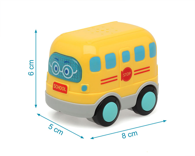bus escolar con luz y sonido